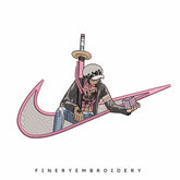 NIKE TRAFALGAR D WATER LAW - Embroidery Design - FineryEmbroidery